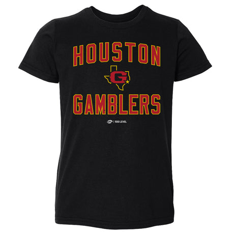 Houston Gamblers Kids Toddler T-Shirt | 500 LEVEL