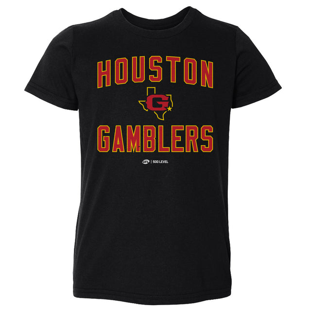 Houston Gamblers Kids Toddler T-Shirt | 500 LEVEL