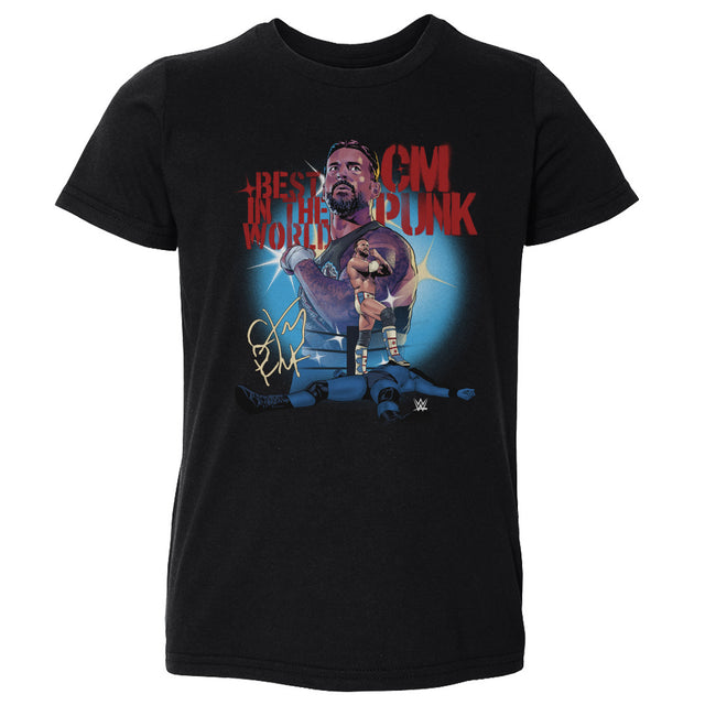 CM Punk Kids Toddler T-Shirt | 500 LEVEL