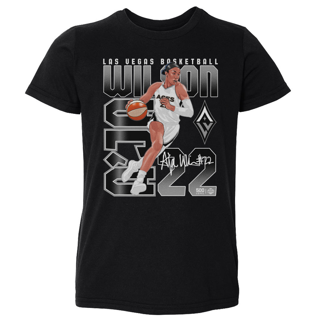 A'ja Wilson Kids Toddler T-Shirt | 500 LEVEL