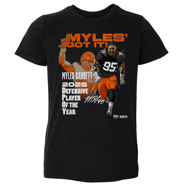 Myles Garrett Kids Toddler T-Shirt | 500 LEVEL