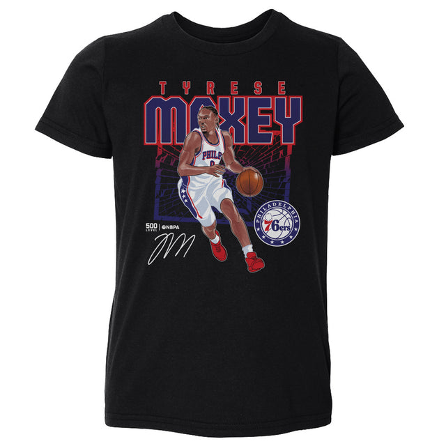 Tyrese Maxey Kids Toddler T-Shirt | 500 LEVEL