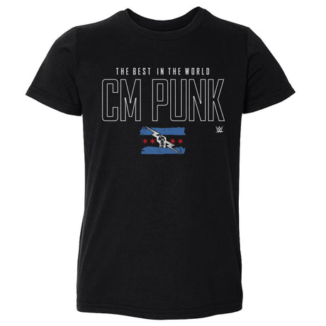 CM Punk Kids Toddler T-Shirt | 500 LEVEL