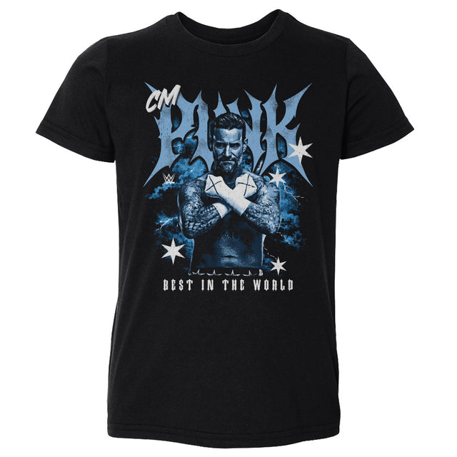 CM Punk Kids Toddler T-Shirt | 500 LEVEL