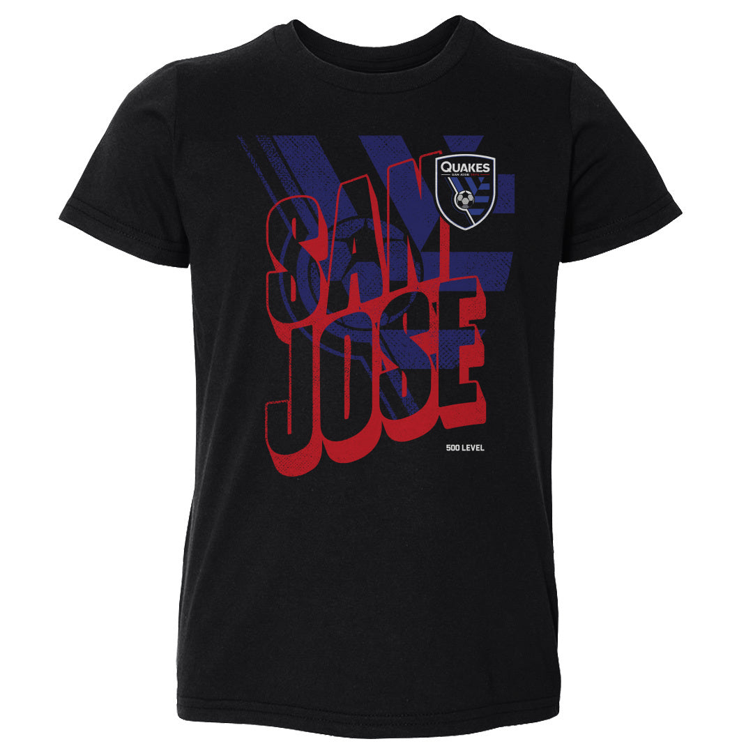 San Jose Earthquakes Kids Toddler T-Shirt | 500 LEVEL