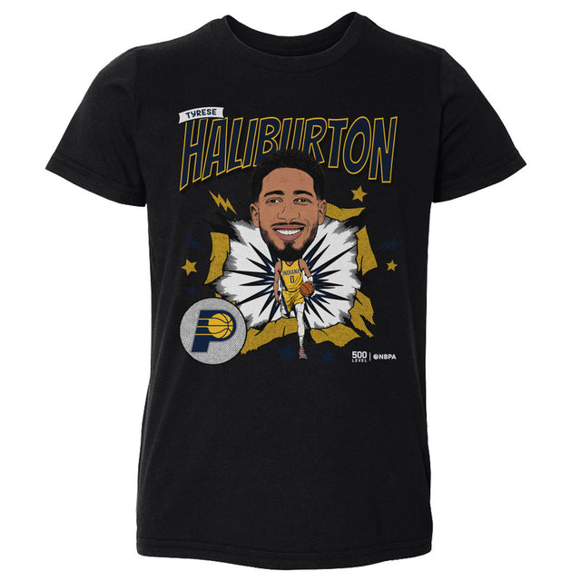 Tyrese Haliburton Kids Toddler T-Shirt | 500 LEVEL