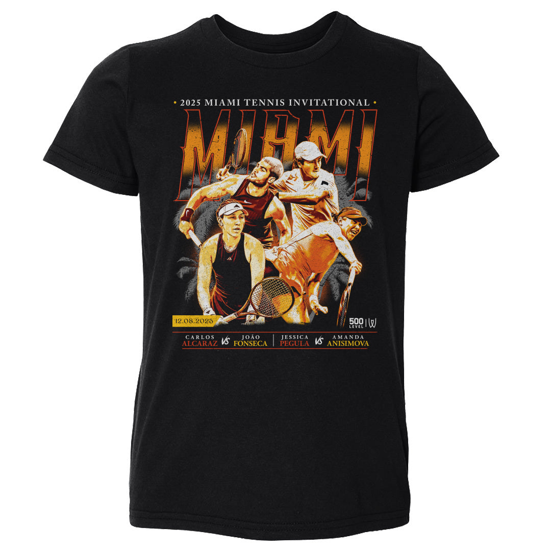 Miami Tennis Invitational Kids Toddler T-Shirt | 500 LEVEL