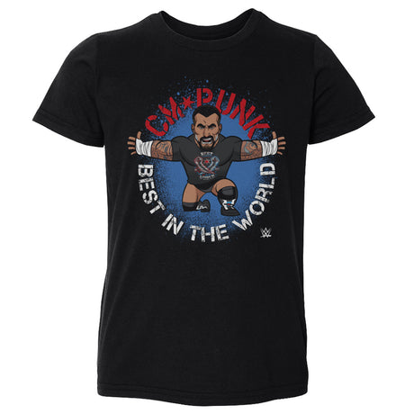CM Punk Kids Toddler T-Shirt | 500 LEVEL