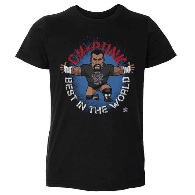 CM Punk Kids Toddler T-Shirt | 500 LEVEL