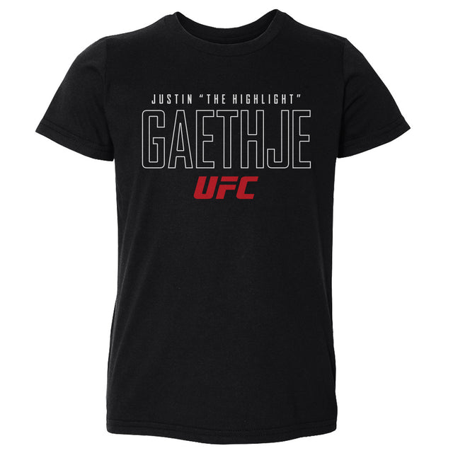 Justin Gaethje Kids Toddler T-Shirt | 500 LEVEL
