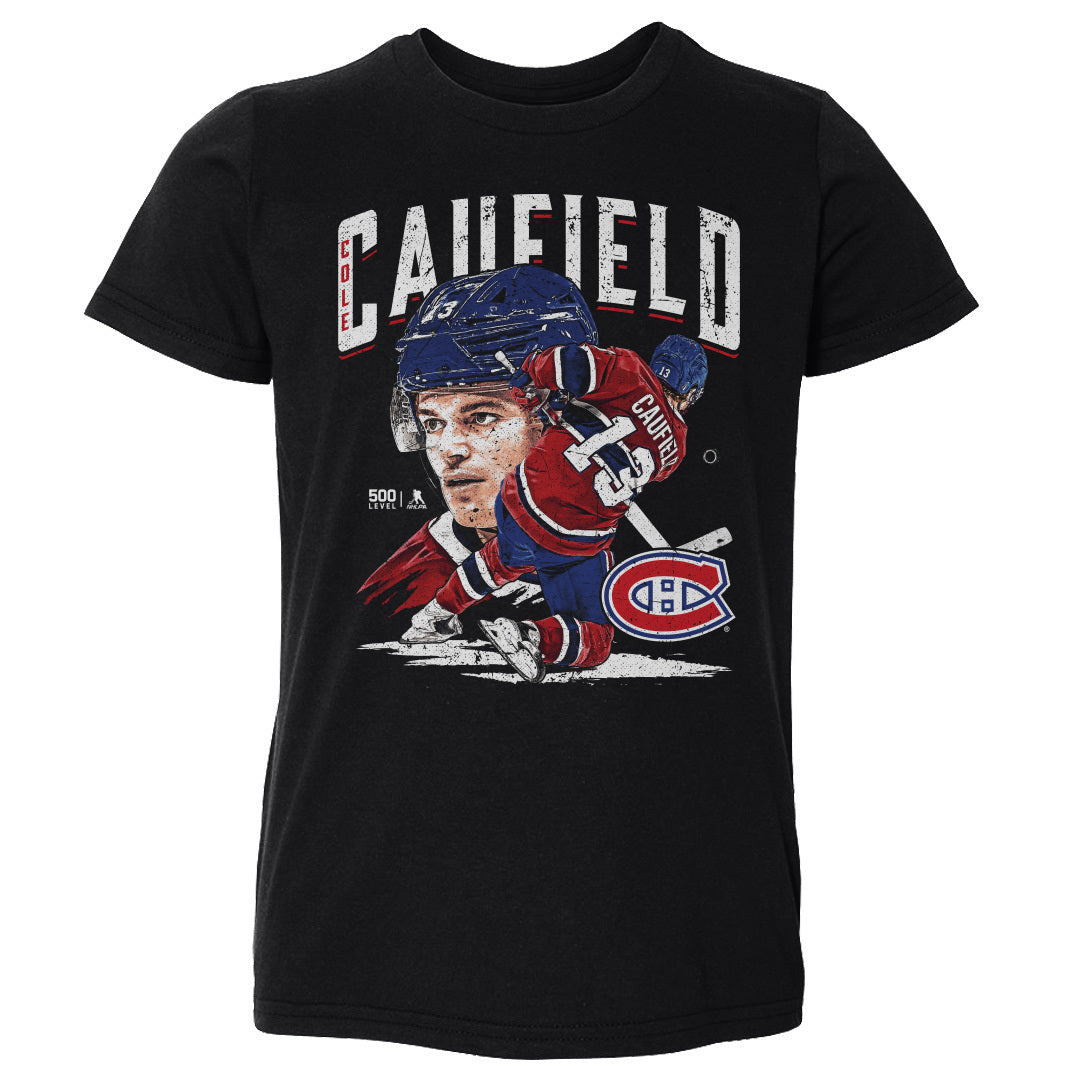 Cole Caufield Kids Toddler T-Shirt | 500 LEVEL