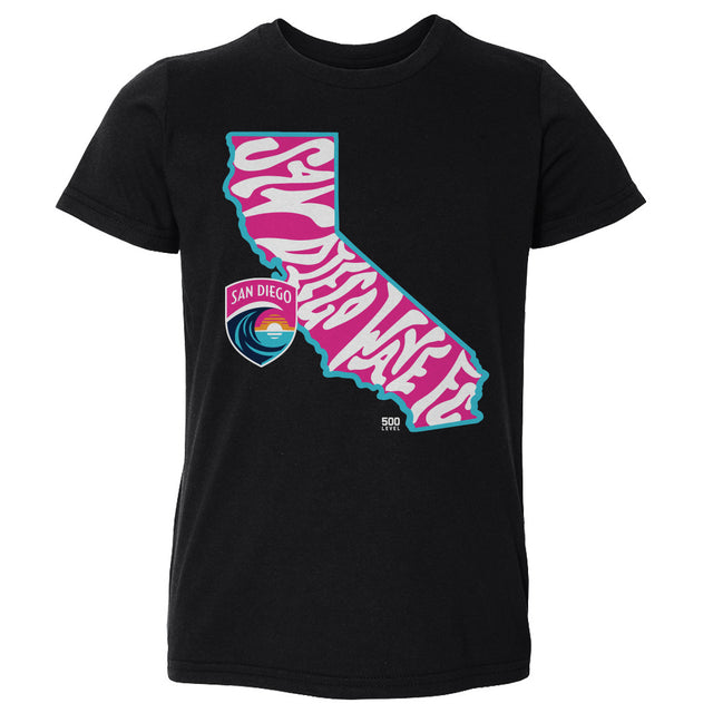San Diego Wave FC Kids Toddler T-Shirt | 500 LEVEL