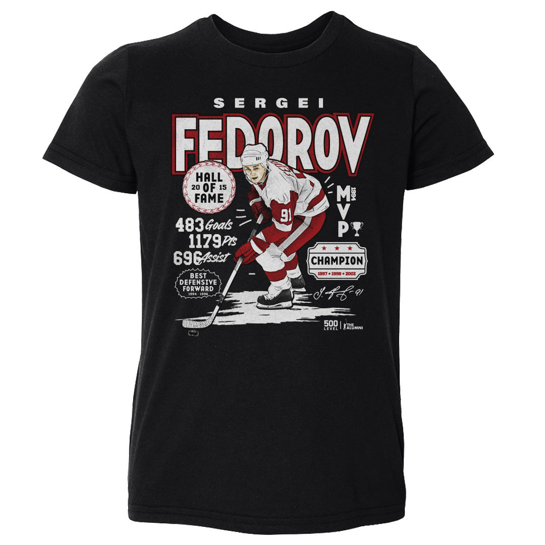 Sergei Fedorov Kids Toddler T-Shirt | 500 LEVEL