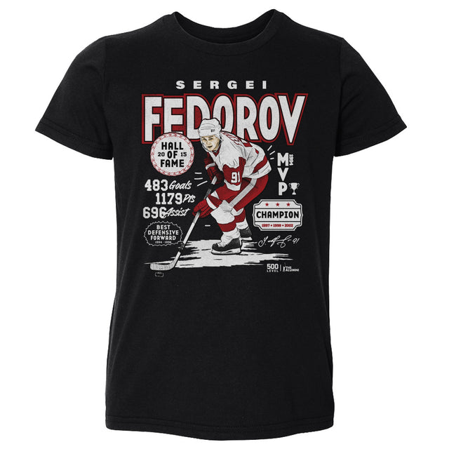 Sergei Fedorov Kids Toddler T-Shirt | 500 LEVEL