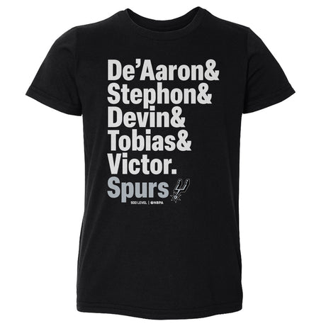 San Antonio Spurs Kids Toddler T-Shirt | 500 LEVEL