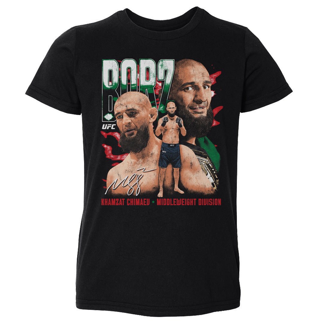 Khamzat Chimaev Kids Toddler T-Shirt | 500 LEVEL