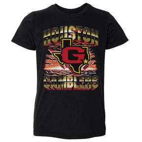 Houston Gamblers Kids Toddler T-Shirt | 500 LEVEL