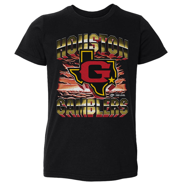 Houston Gamblers Kids Toddler T-Shirt | 500 LEVEL
