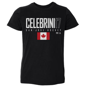 Macklin Celebrini Kids Toddler T-Shirt | 500 LEVEL