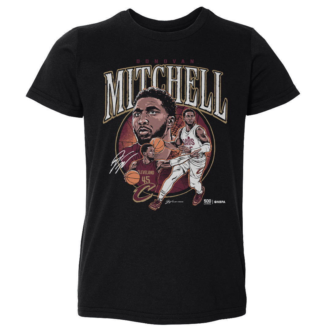 Donovan Mitchell Kids Toddler T-Shirt | 500 LEVEL