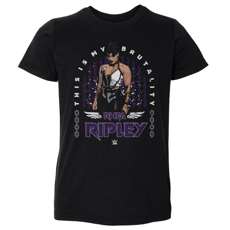 Rhea Ripley Kids Toddler T-Shirt | 500 LEVEL