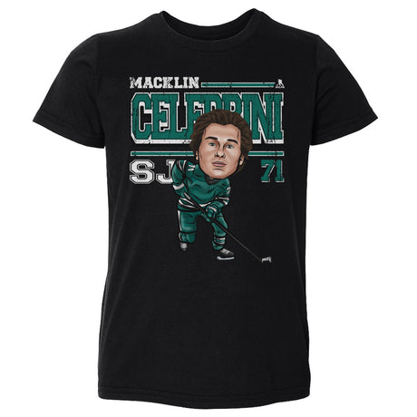 Macklin Celebrini Kids Toddler T-Shirt | 500 LEVEL