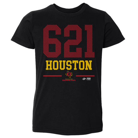 Houston Gamblers Kids Toddler T-Shirt | 500 LEVEL