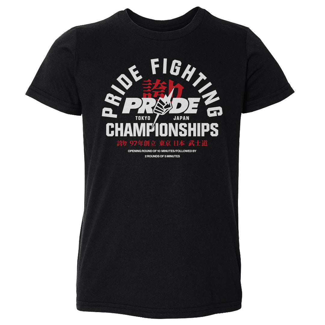 PRIDE Fighting Championships Kids Toddler T-Shirt | 500 LEVEL