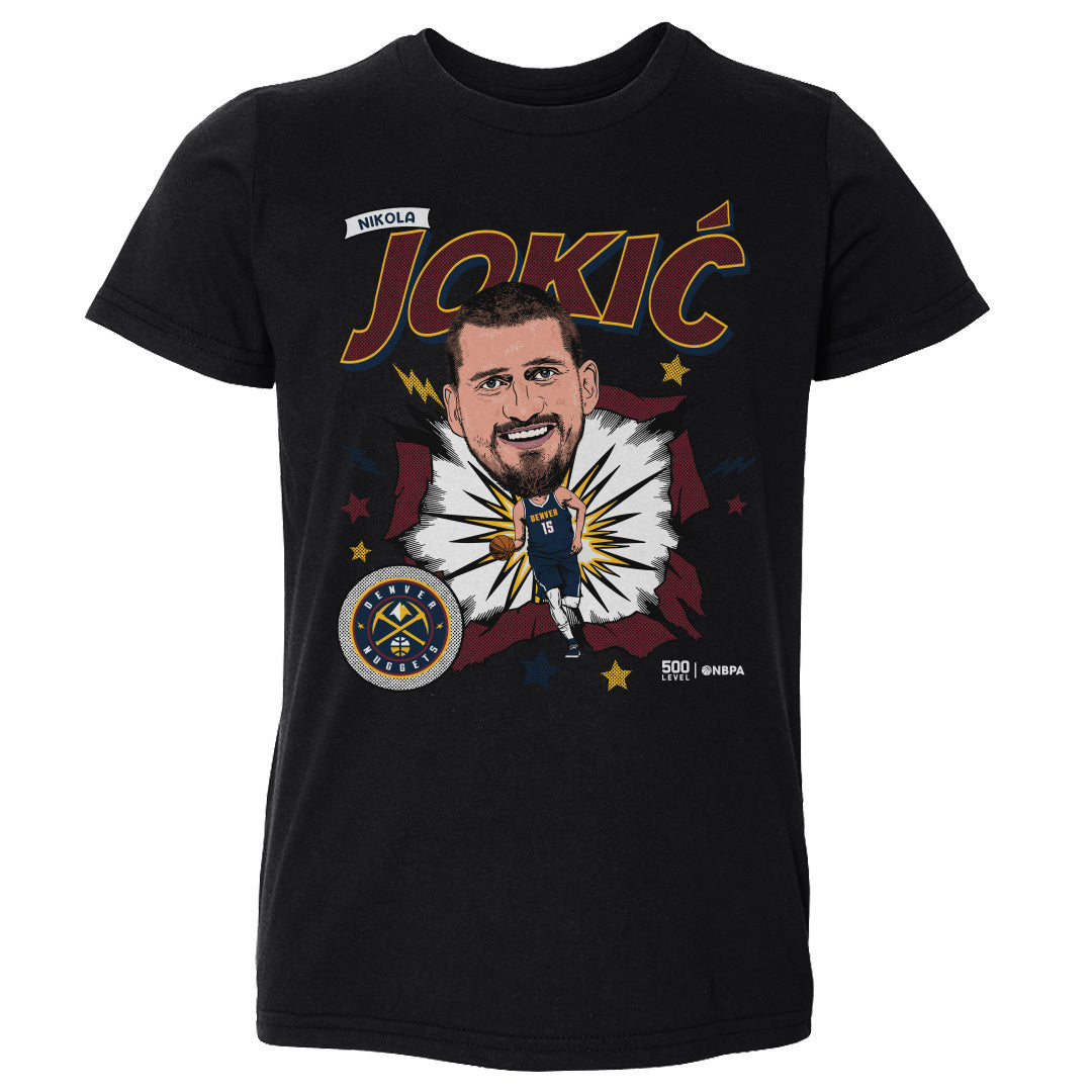 Nikola Jokic Kids Toddler T-Shirt | 500 LEVEL