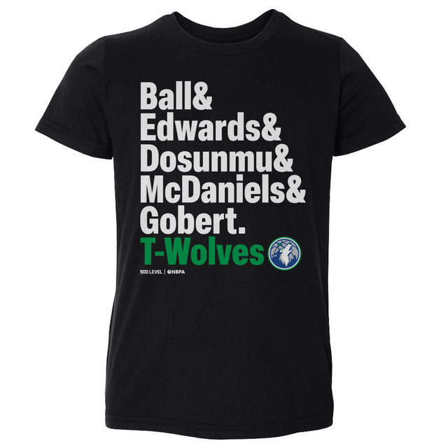 Minnesota Timberwolves Kids Toddler T-Shirt | 500 LEVEL