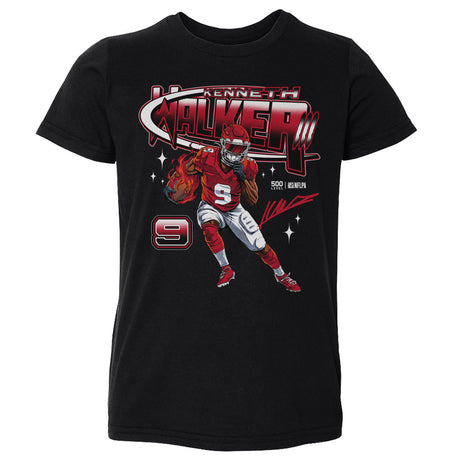 Kenneth Walker III Kids Toddler T-Shirt | 500 LEVEL