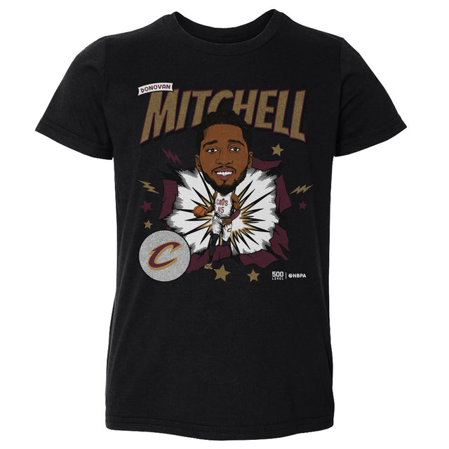 Donovan Mitchell Kids Toddler T-Shirt | 500 LEVEL