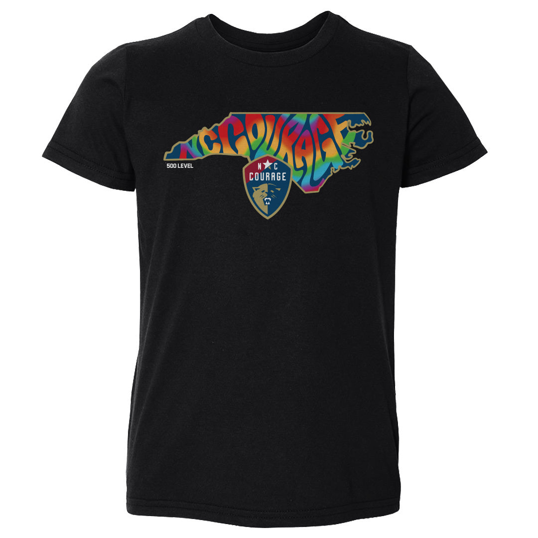 North Carolina Courage Kids Toddler T-Shirt | 500 LEVEL
