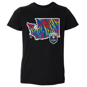 Seattle Reign FC Kids Toddler T-Shirt | 500 LEVEL