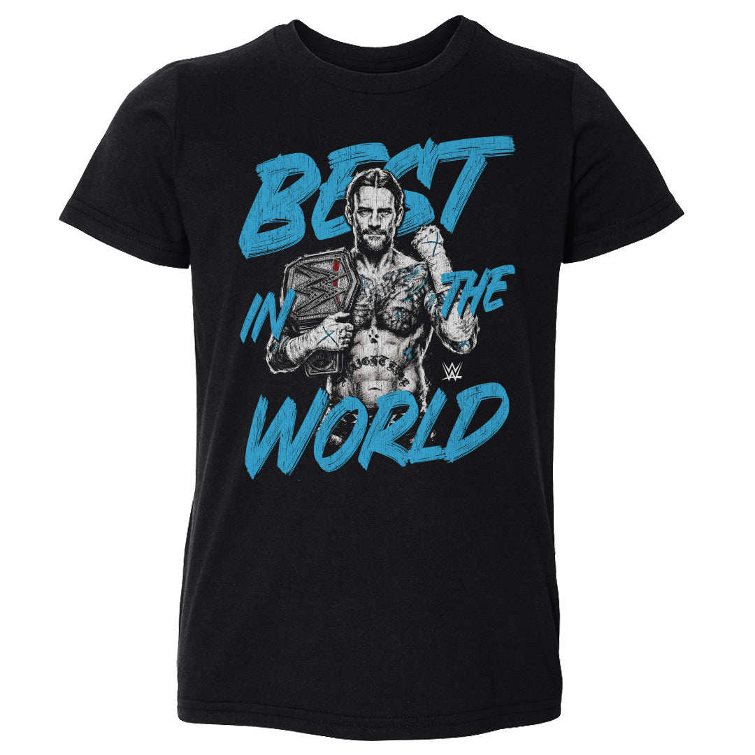 CM Punk Kids Toddler T-Shirt | 500 LEVEL