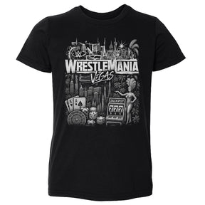 WrestleMania Kids Toddler T-Shirt | 500 LEVEL