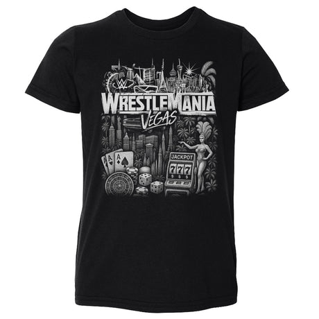 WrestleMania Kids Toddler T-Shirt | 500 LEVEL