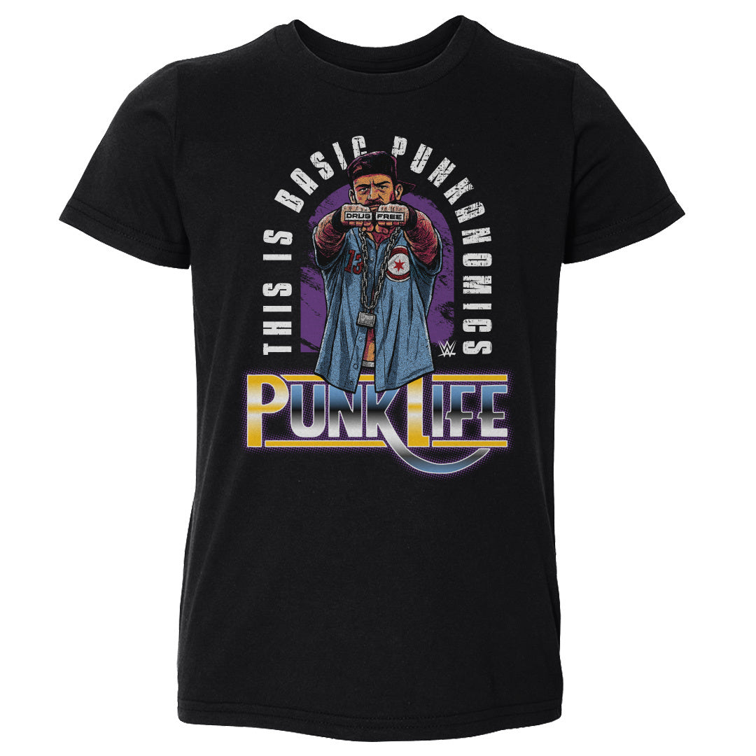 CM Punk Kids Toddler T-Shirt | 500 LEVEL