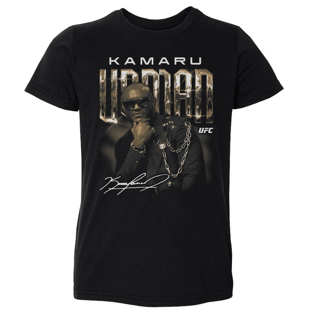 Kamaru Usman Kids Toddler T-Shirt | 500 LEVEL