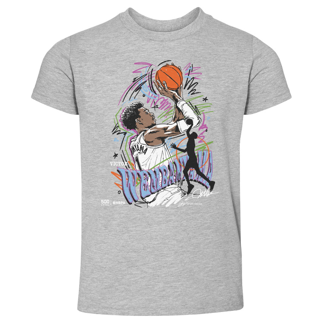 Victor Wembanyama Kids Toddler T-Shirt | 500 LEVEL