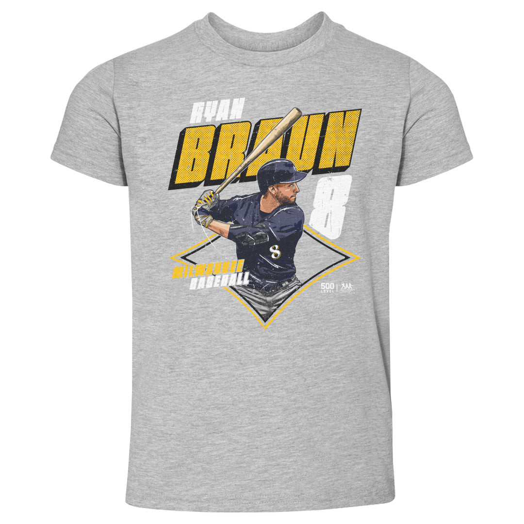 Ryan Braun Kids Toddler T-Shirt | 500 LEVEL