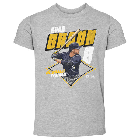 Ryan Braun Kids Toddler T-Shirt | 500 LEVEL