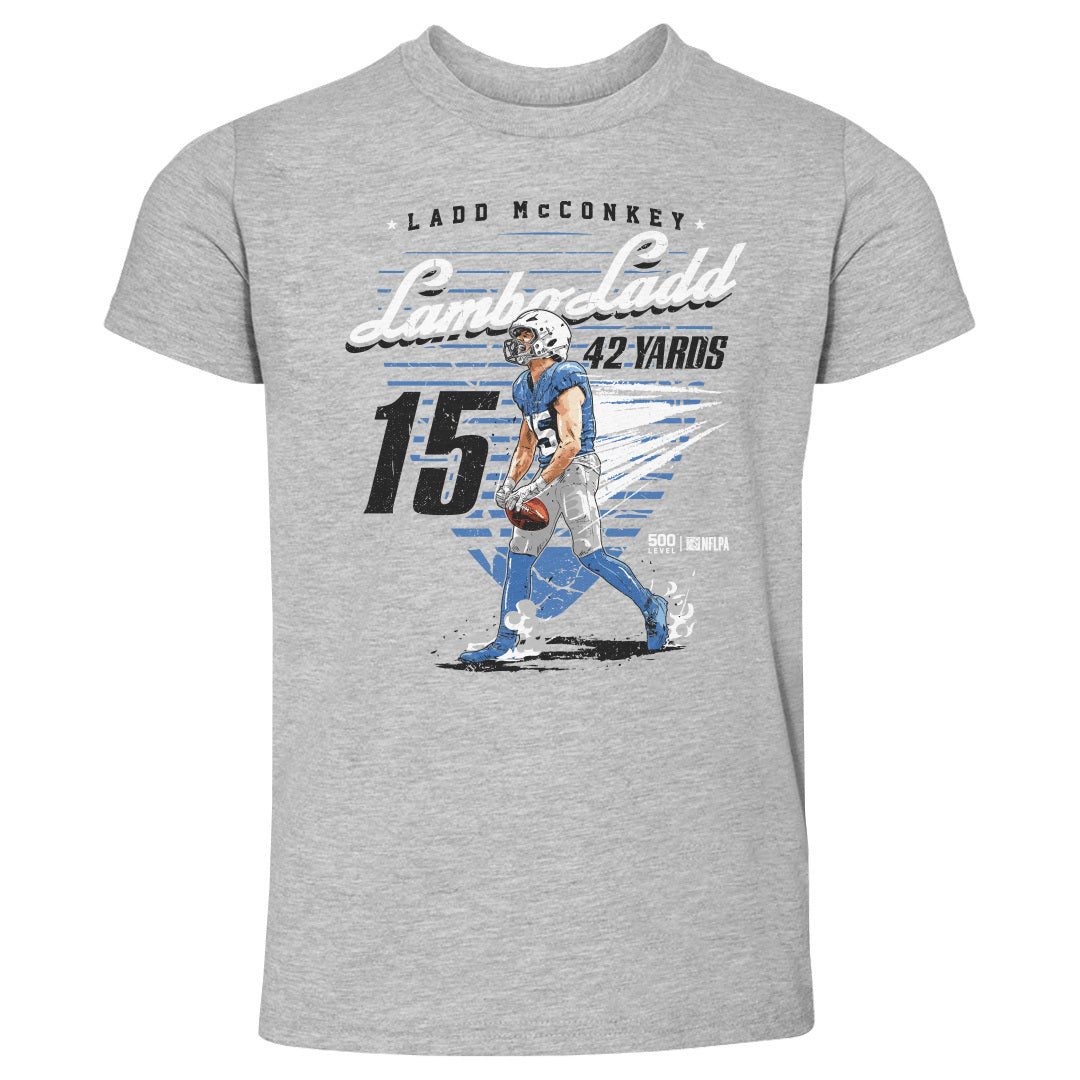 Ladd McConkey Kids Toddler T-Shirt | 500 LEVEL