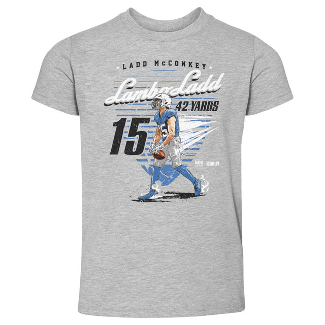Ladd McConkey Kids Toddler T-Shirt | 500 LEVEL