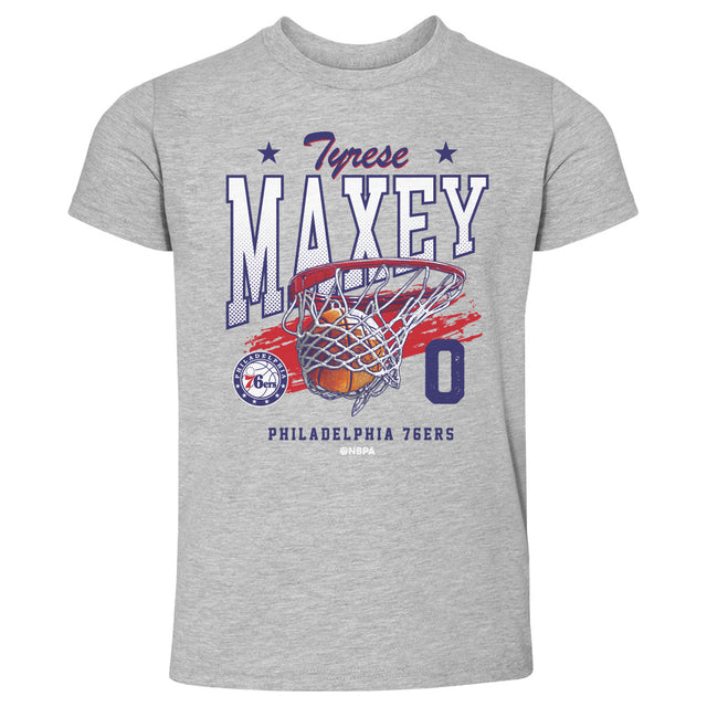 Tyrese Maxey Kids Toddler T-Shirt | 500 LEVEL