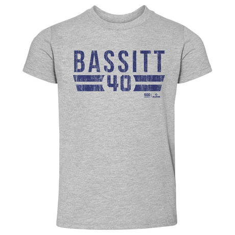 Chris Bassitt Kids Toddler T-Shirt | 500 LEVEL