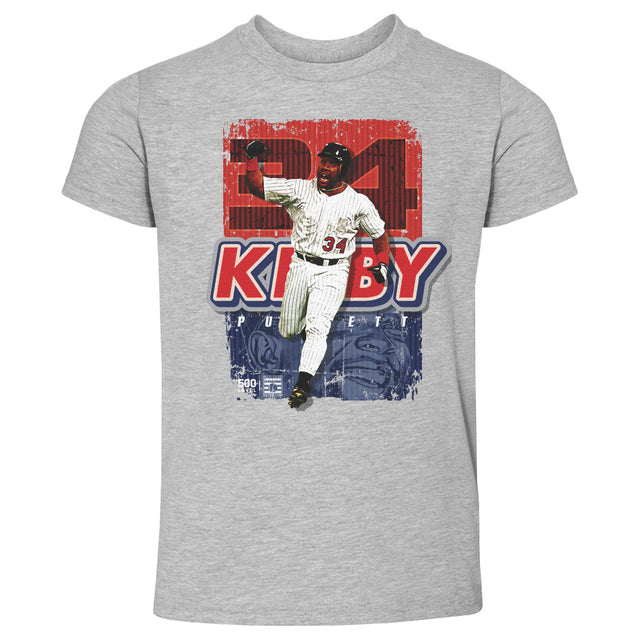 Kirby Puckett Kids Toddler T-Shirt | 500 LEVEL