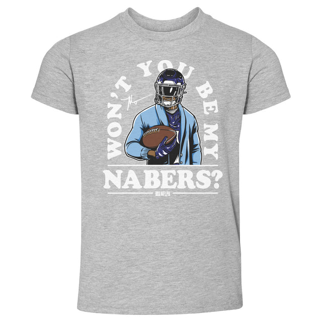 Malik Nabers Kids Toddler T-Shirt | 500 LEVEL