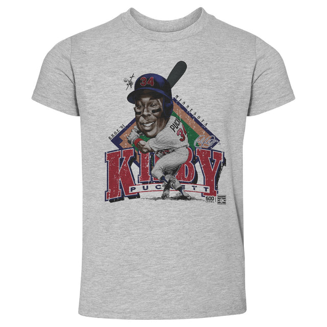Kirby Puckett Kids Toddler T-Shirt | 500 LEVEL