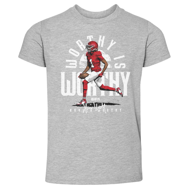 Xavier Worthy Kids Toddler T-Shirt | 500 LEVEL